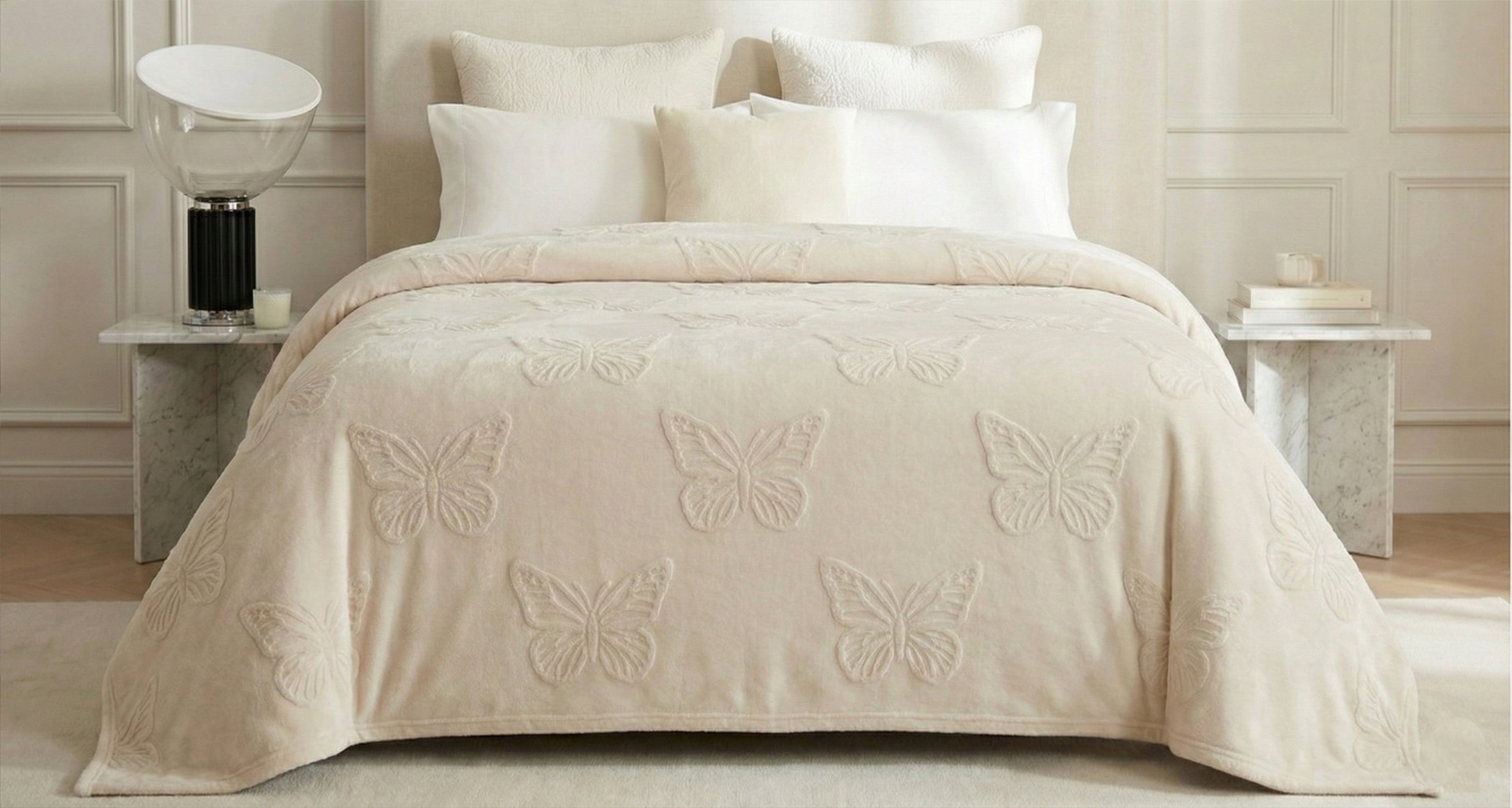 Cobija Premium Sueños De Mariposas