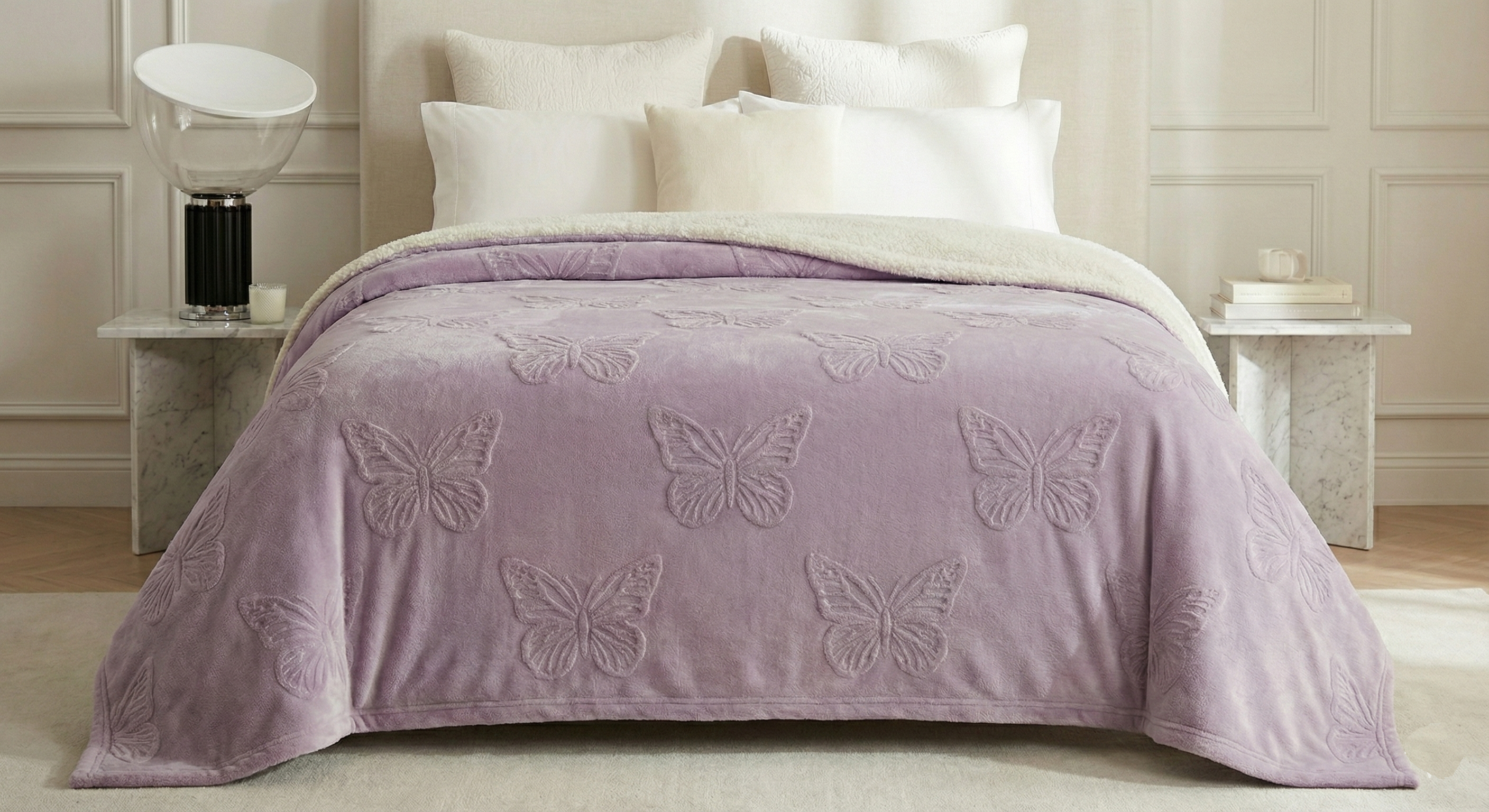 Cobija Premium Sueños De Mariposas