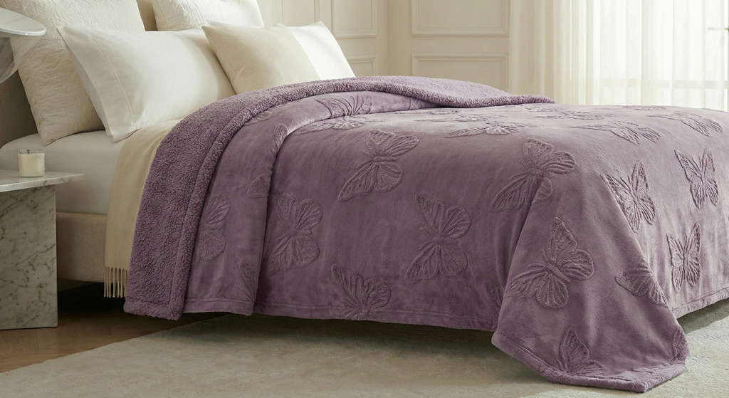 Cobija Premium Sueños De Mariposas