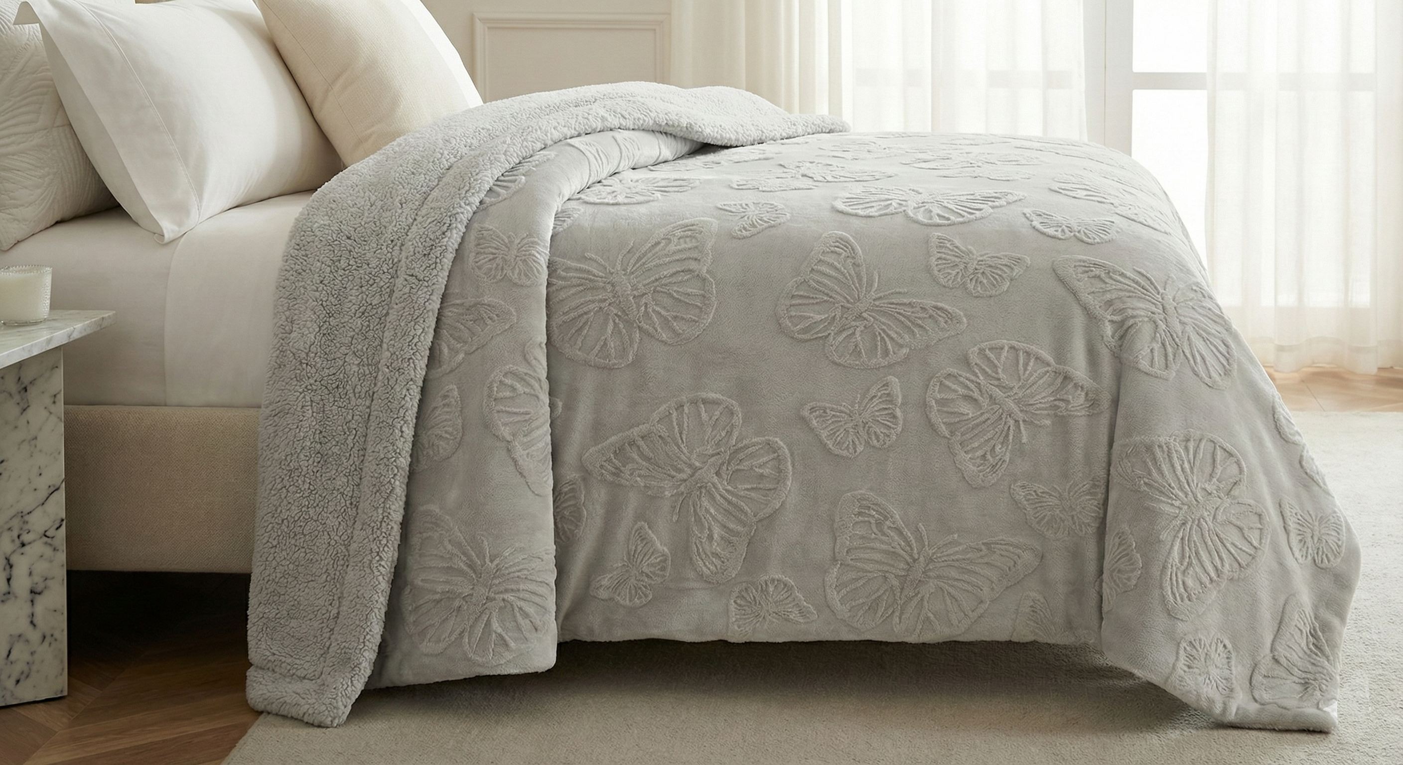 Cobija Premium Sueños De Mariposas