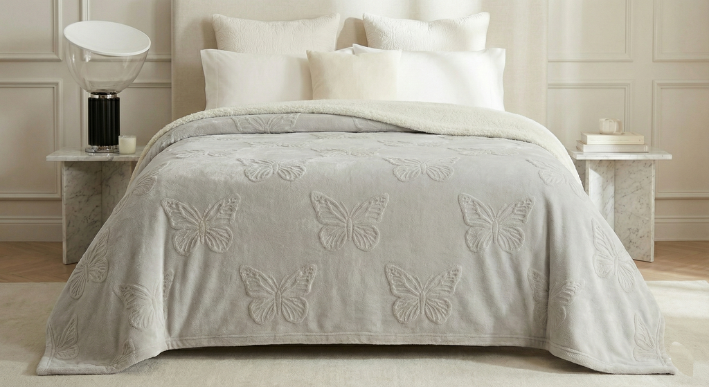 Cobija Premium Sueños De Mariposas