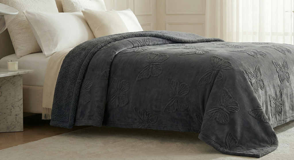 Cobija Premium Sueños De Mariposas